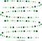 Green Party Decorations Ombre Green Circle Dots Garland Hanging Paper Polka Dot Streamer for Birthday Baby Shower Wedding Bridal Shower Summer Spring Easter St Patrick’s Day Golf Tea Party Supplies